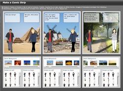 Write a Comic strip using